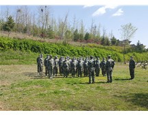 強化使命意識提升業(yè)務(wù)技能，福山保安組織民兵應(yīng)急連訓(xùn)練活動！