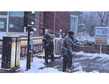 通元保安——煙臺初雪守護行動